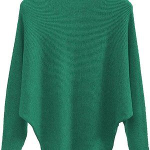 NWT LINY XIN Women's 100% Merino Wool Soft Knitted Pullover Sweater - Size M
